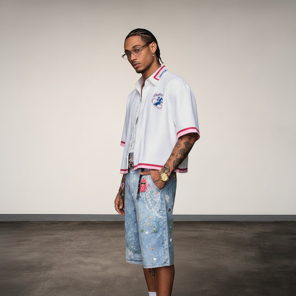 Chemise Rodeo Trim