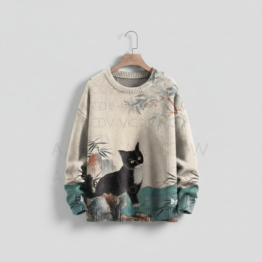 Crewneck Vintage Landscape