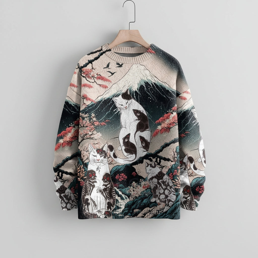 Crewneck Vintage Landscape