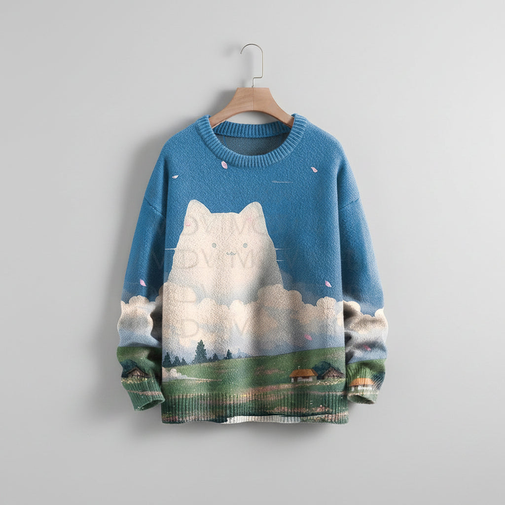 Crewneck Vintage Landscape