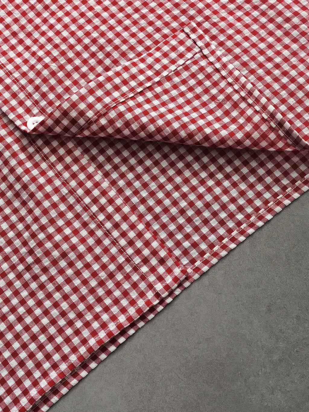 Chemise Vichy Message