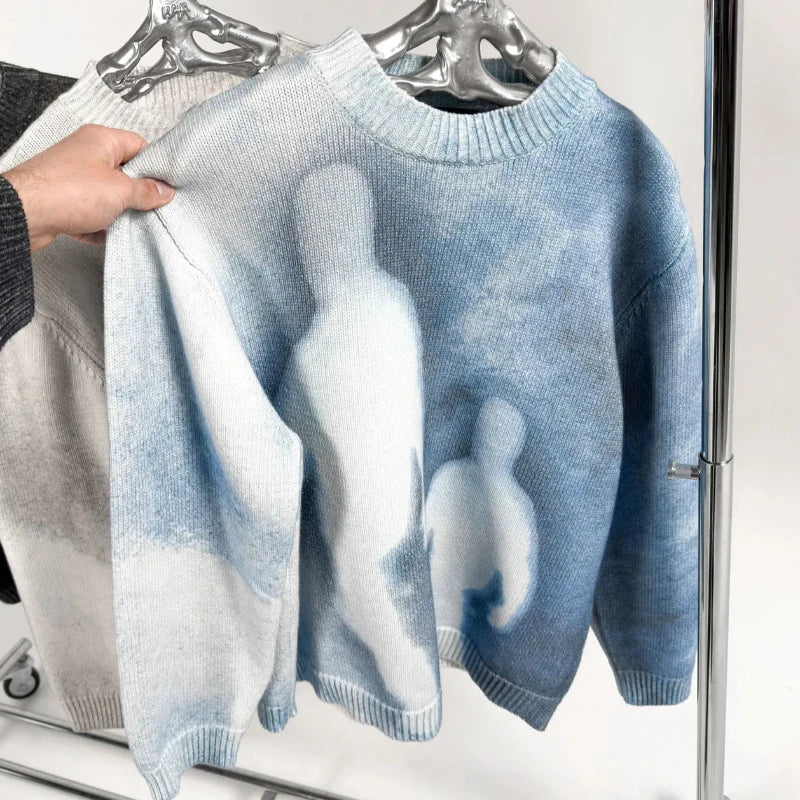 Crewneck Blur Figure