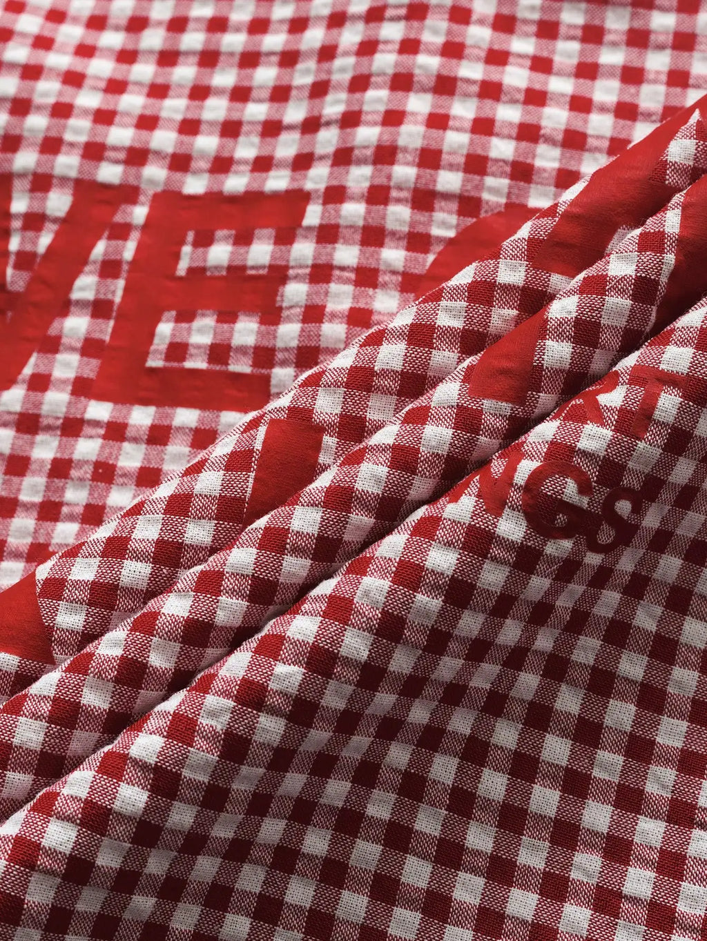 Chemise Vichy Message