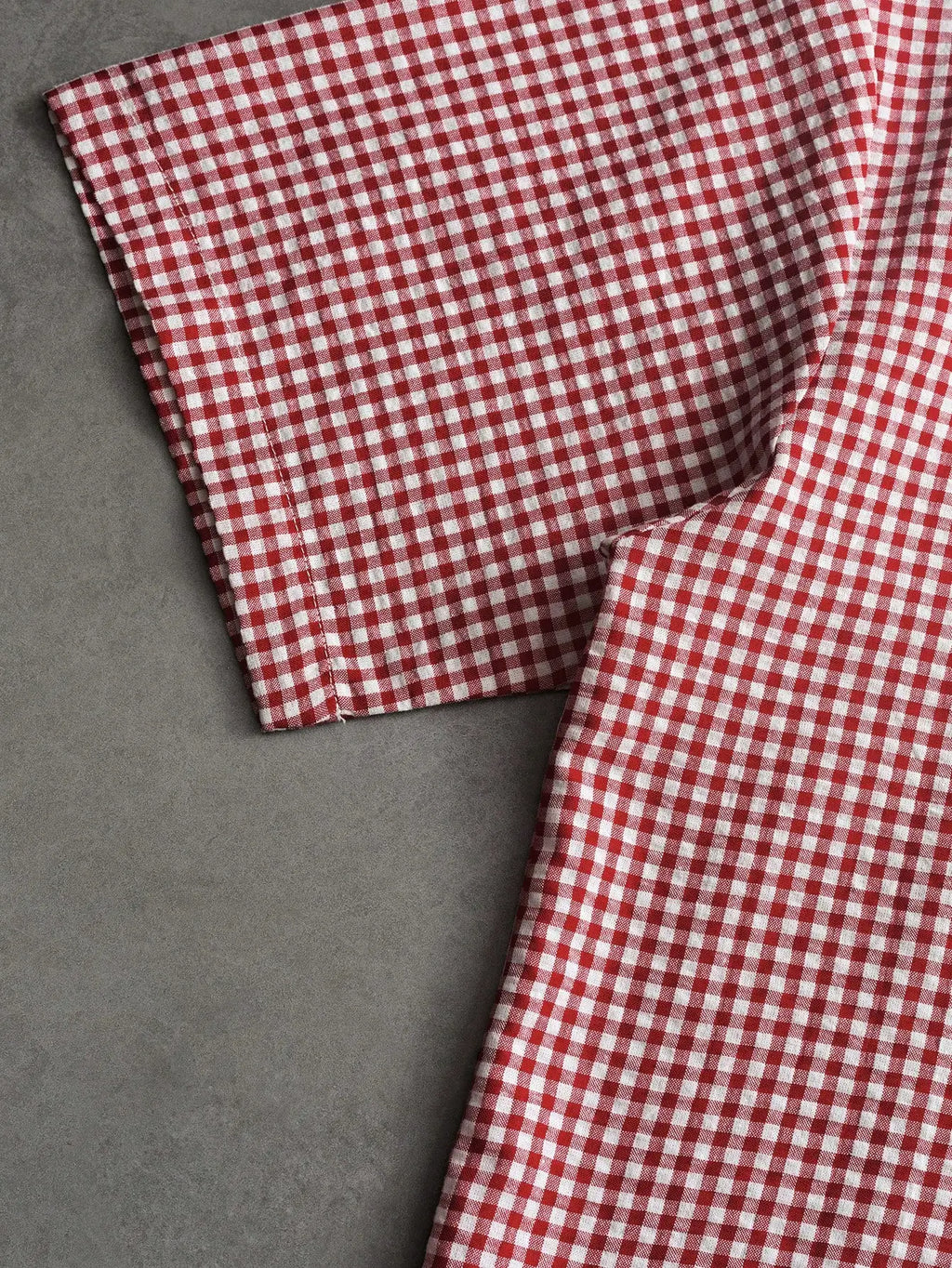 Chemise Vichy Message