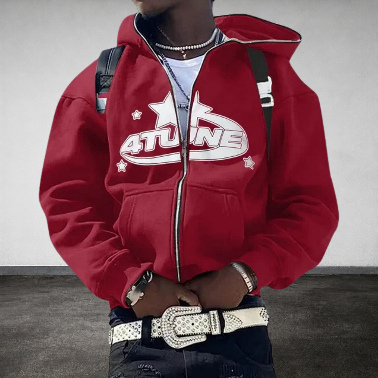 Hoodie Star Static