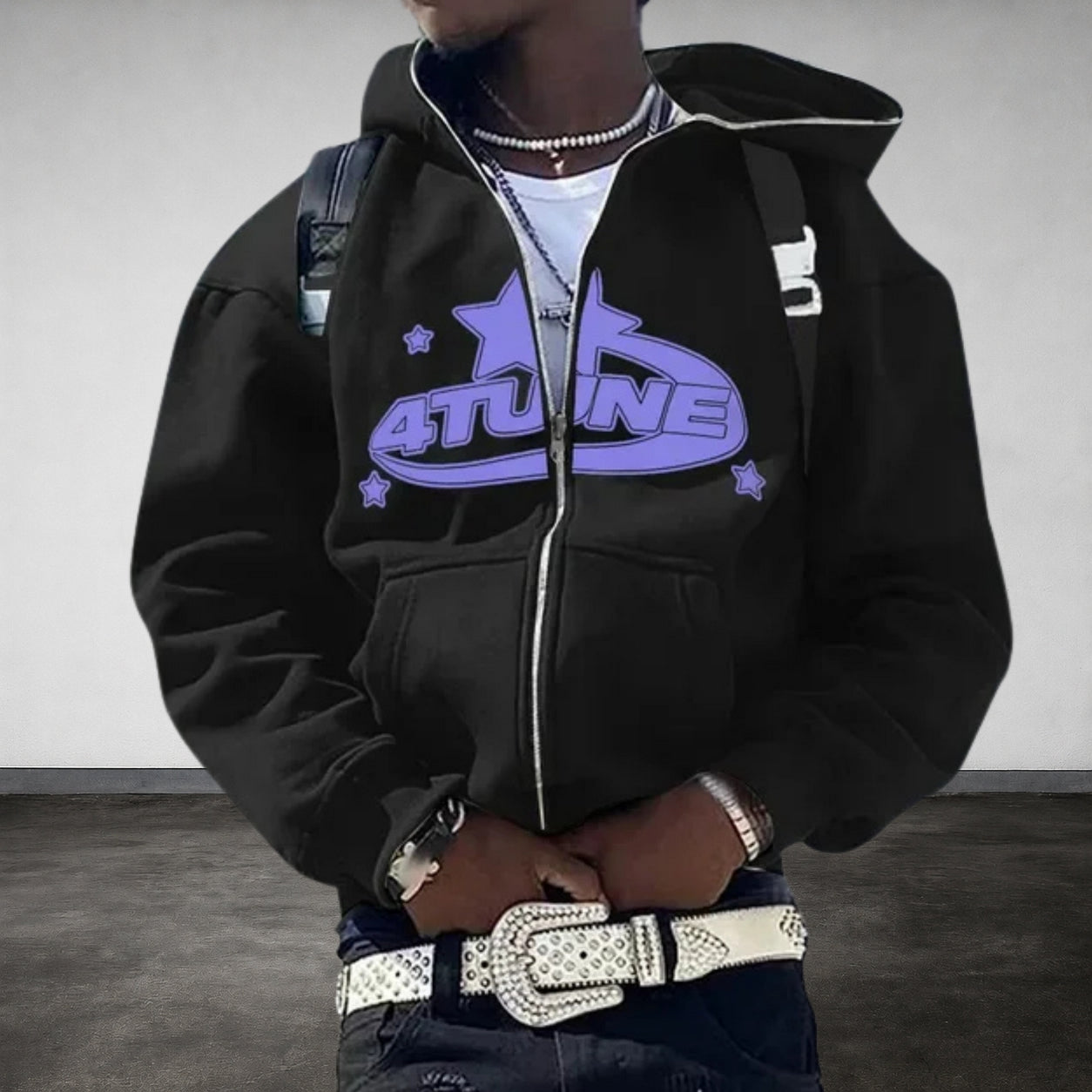 Hoodie Star Static
