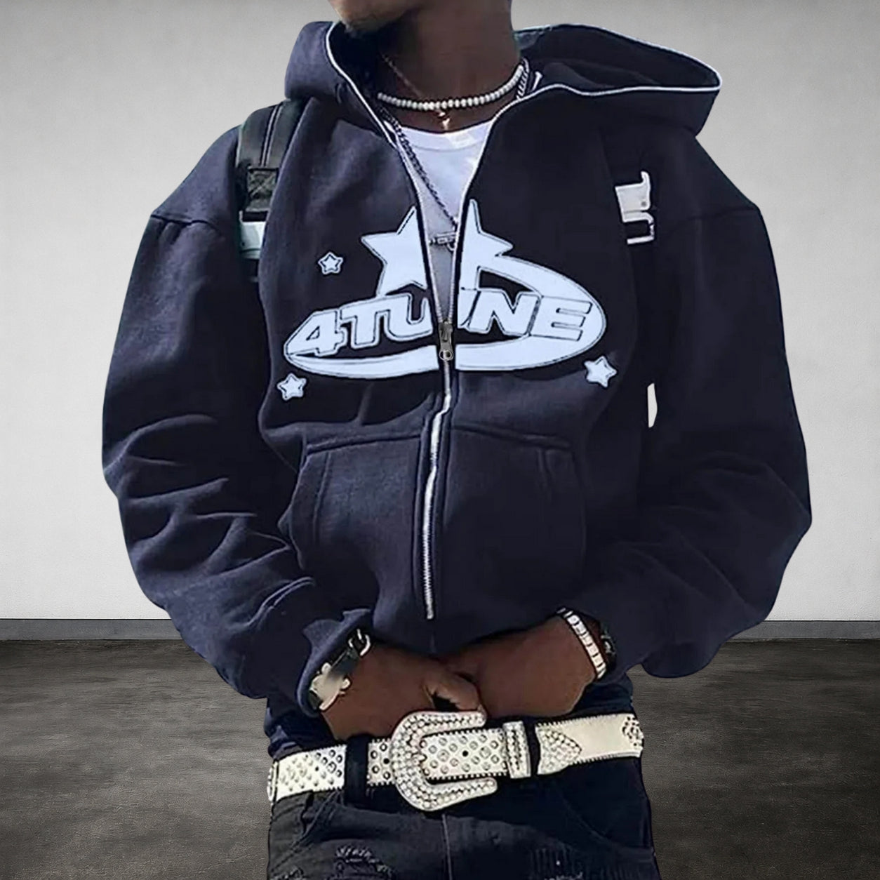 Hoodie Star Static