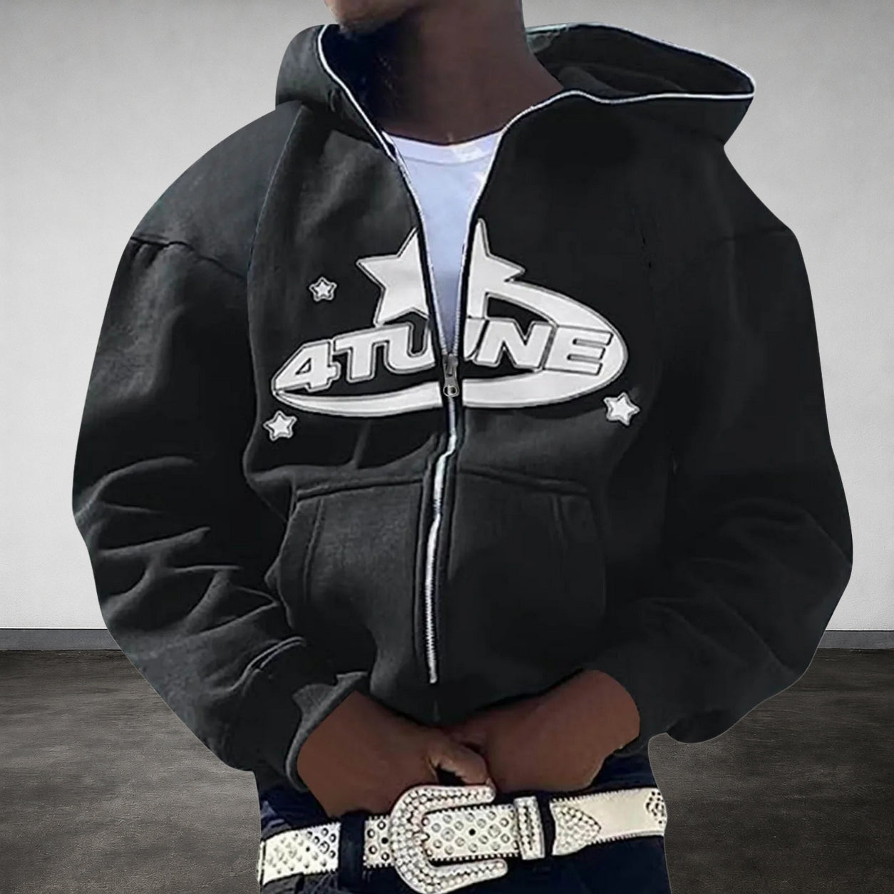 Hoodie Star Static