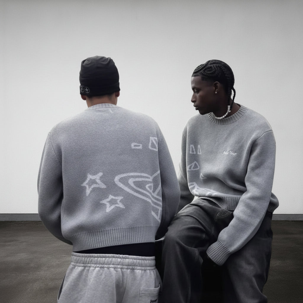 Crewneck Saturn Line
